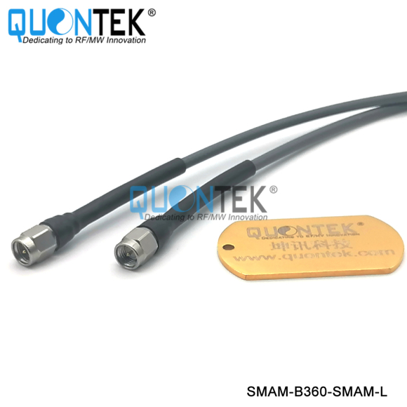 High frequency SMA cable Assembly,to 26.5GHz, the length can be customized.
