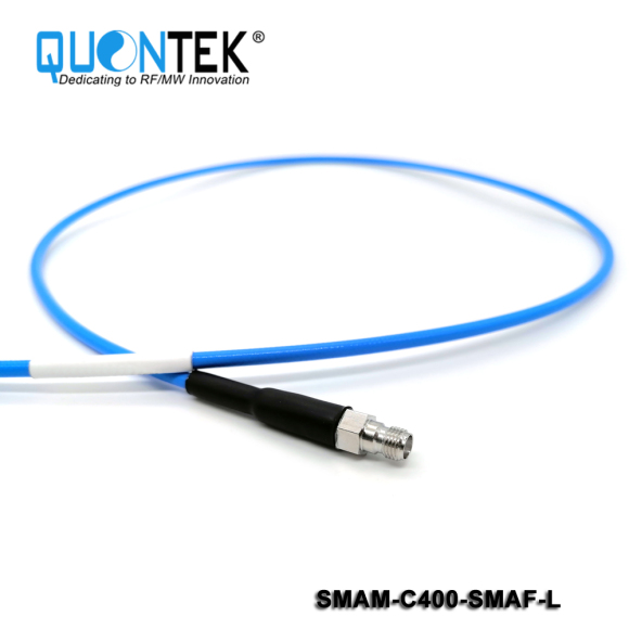 Low PIM cable assembly,SMA Male to SMA Female with QTC400 cable