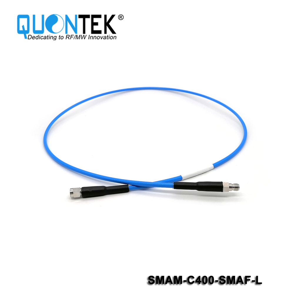 Low PIM cable assembly,SMA Male to SMA Female with QTC400 cable