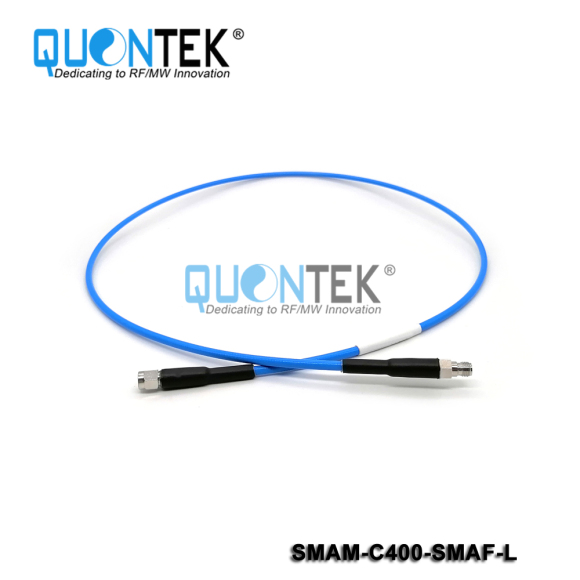 Low PIM cable assembly,SMA Male to SMA Female with QTC400 cable