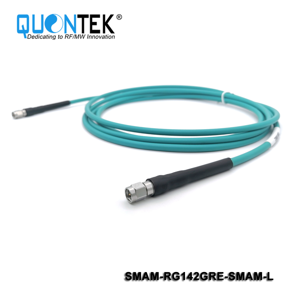 Test cable assembly,SMA male to SMA male with RG142GRE Cable