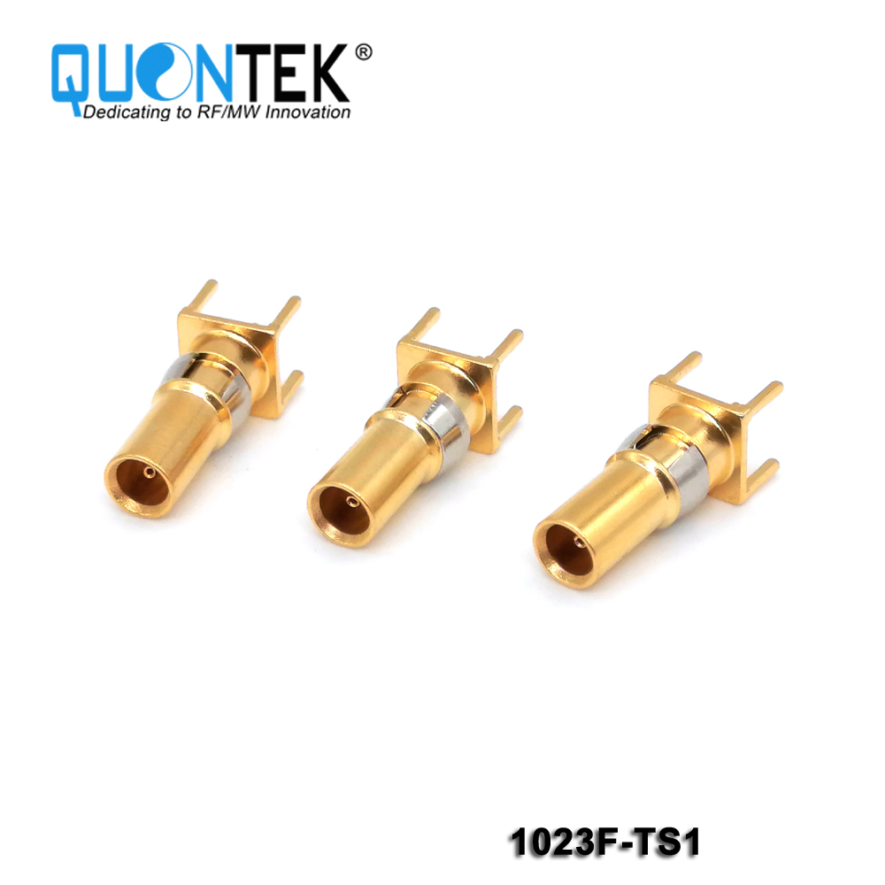 Standard connector,1.0-2.3 female for PCB solder mounted