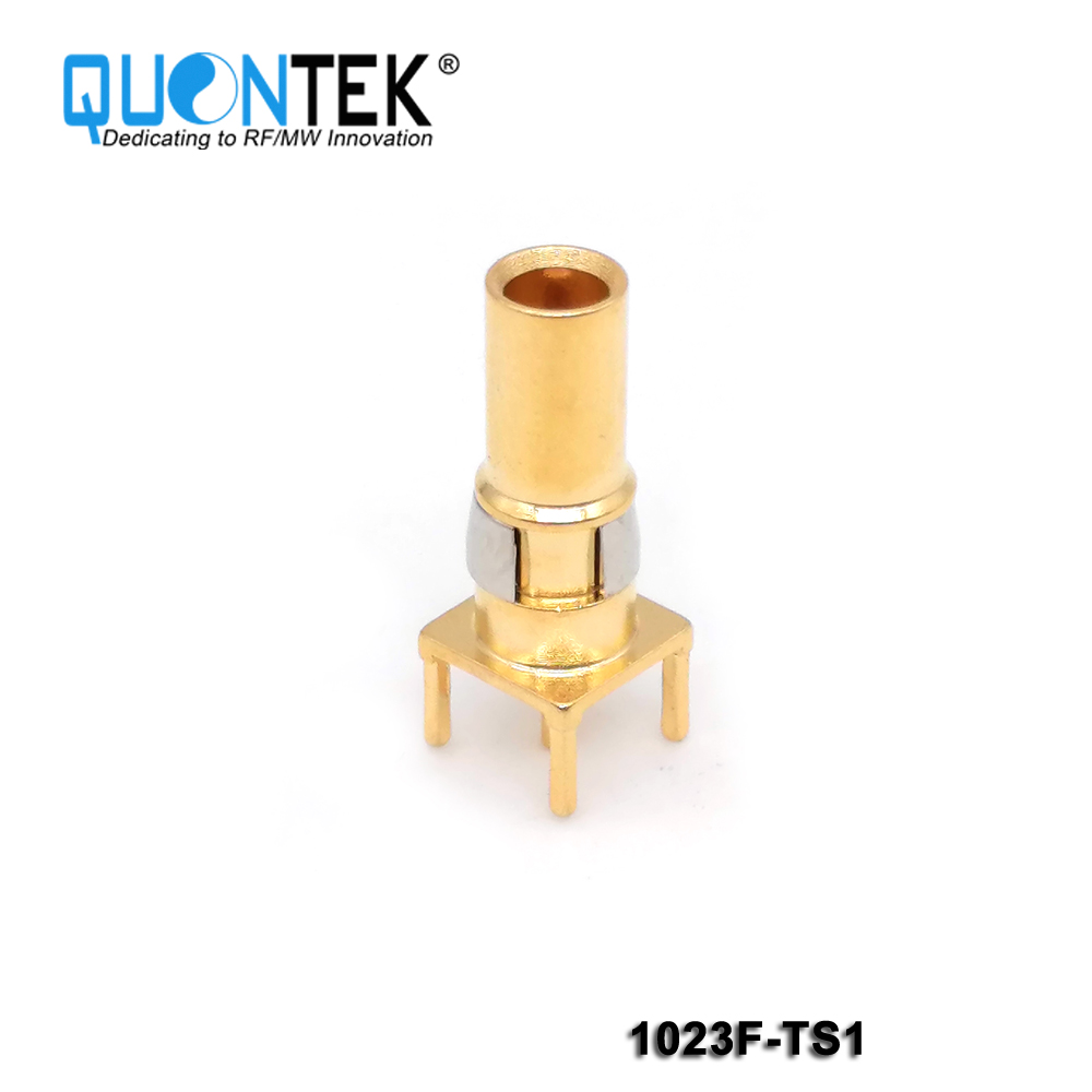 Standard connector,1.0-2.3 female for PCB solder mounted