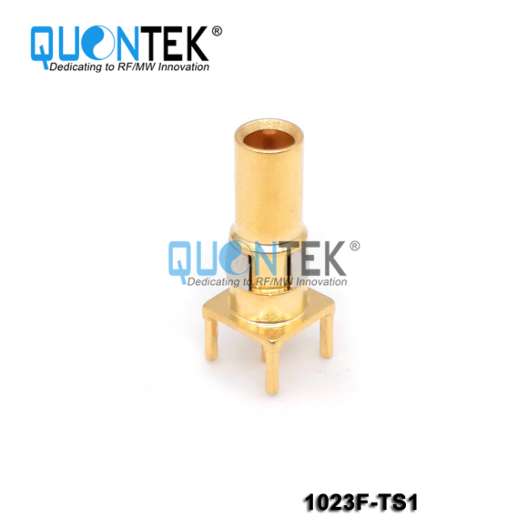 Standard connector,1.0-2.3 female for PCB solder mounted