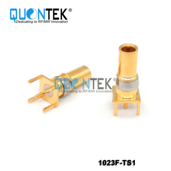 Standard connector,1.0-2.3 female for PCB solder mounted
