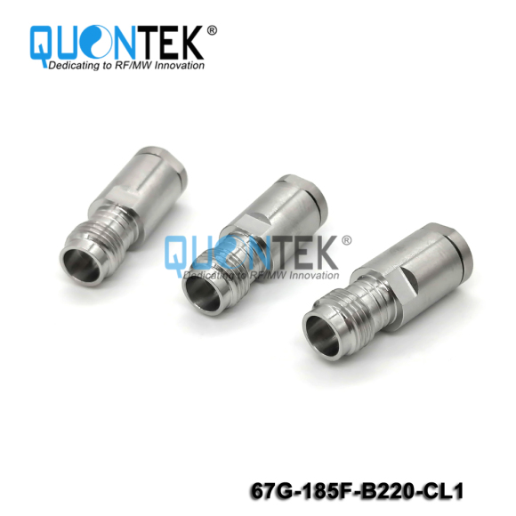 Precision Connector,1.85mm female for QTB220 cable,to 67GHz