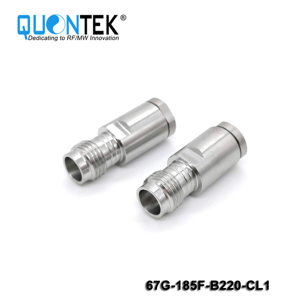 Precision Connector,1.85mm female for QTB220 cable,to 67GHz