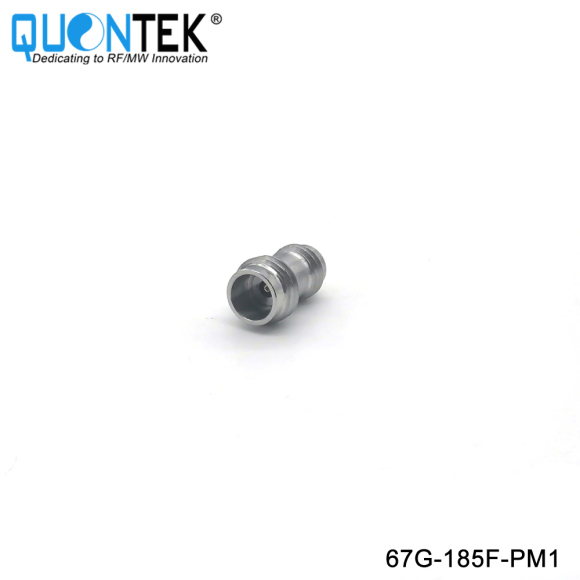 Precision Connector,1.85mm female for Bulkhead mounted,to 67GHz