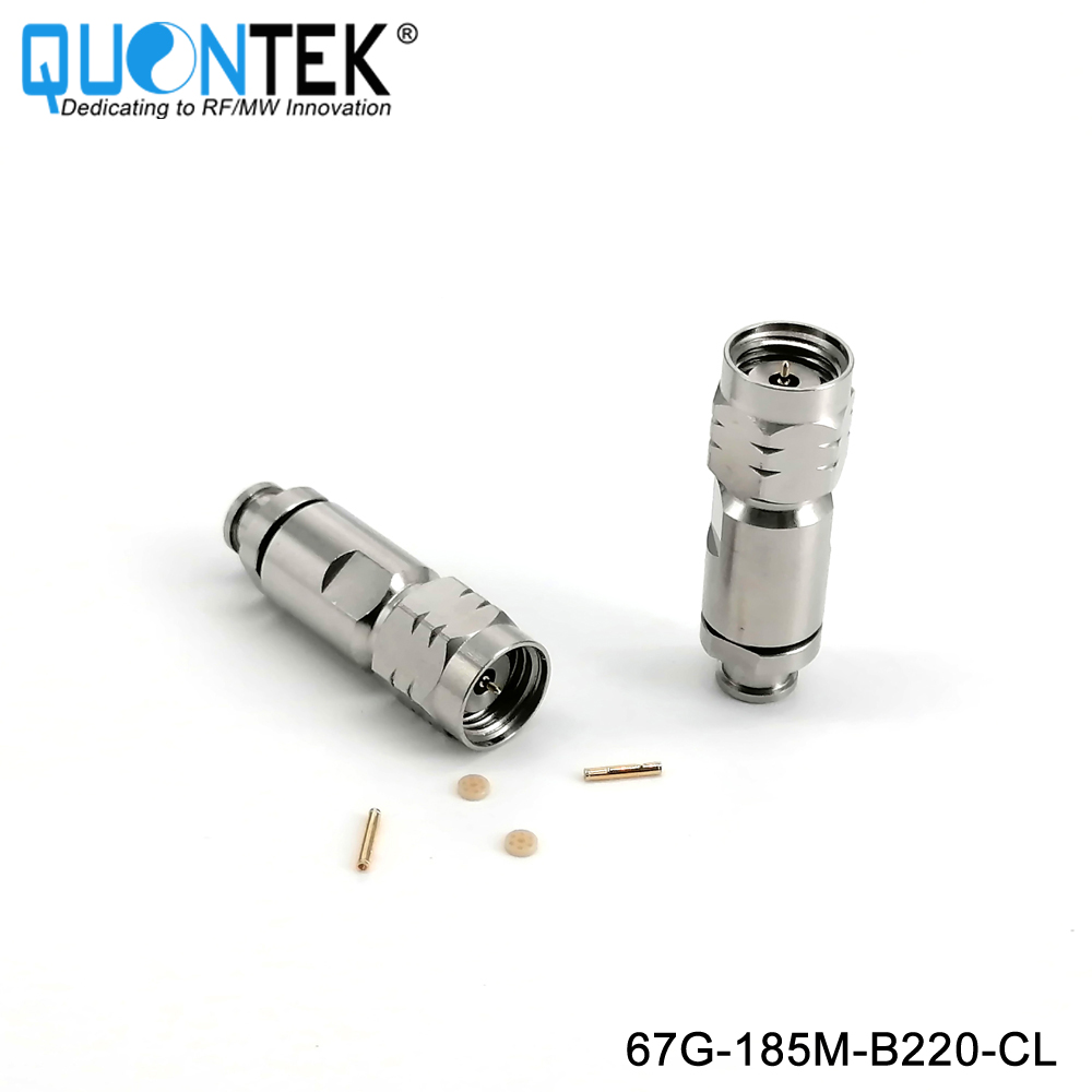 Precision Connector,1.85mm male for QTB220 cable,to 67GHz