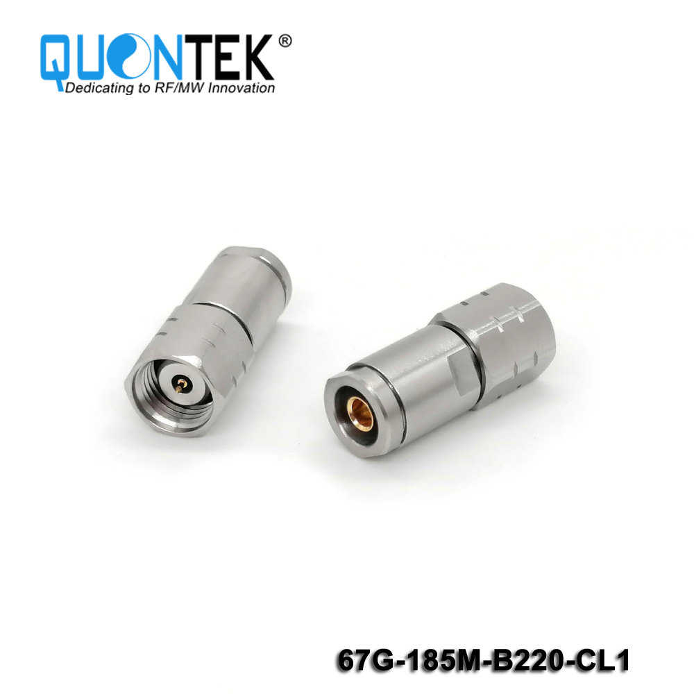 Precision Connector,1.85mm male for QTB220 cable,to 67GHz