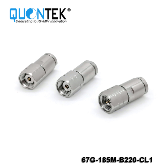 Precision Connector,1.85mm male for QTB220 cable,to 67GHz