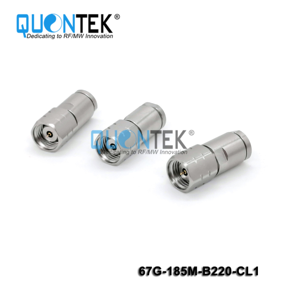 Precision Connector,1.85mm male for QTB220 cable,to 67GHz