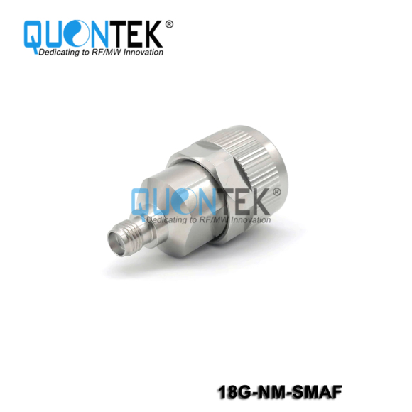 Precision adapter,N male to SMA female, 18GHz