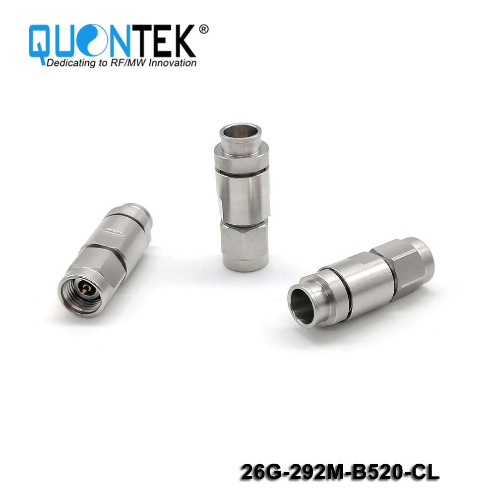 Precision connctor,2.92mm male for QTB520 cable,Clamp type,to 26.5GHz