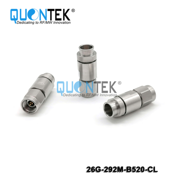Precision connctor,2.92mm male for QTB520 cable,Clamp type,to 26.5GHz