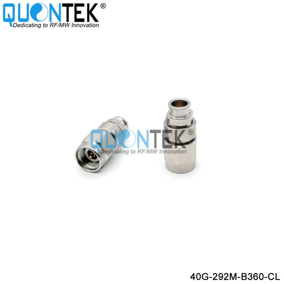 Precision connctor,2.92mm male for QTB360 cable,Clamp type 1,to 40GHz