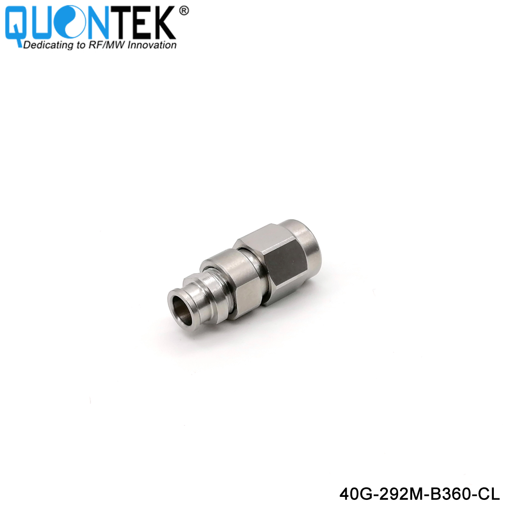 Precision connctor,2.92mm male for QTB360 cable,Clamp type 1,to 40GHz
