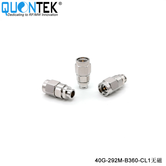 High frequency non-magnetic connector,2.92 Male for QTB360 cable,Clamp type,to 40GHz