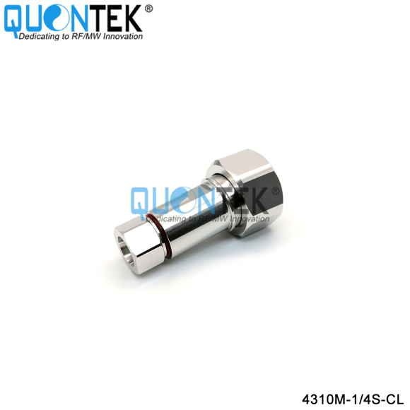 Low PIM Connector,4.3-10 Male,.250"/RG401/SPP250 Cable,Clamp Type