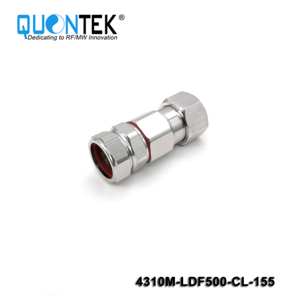 Low PIM Connector,4.3-10 Male,1/2" corrugated Cable,Clamp Type