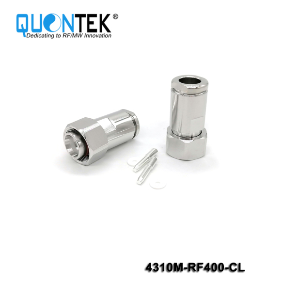 Standard connector,4.3-10 Male for RF4000 Cable,Clamp type
