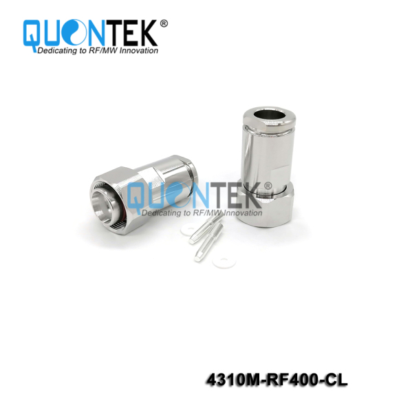 Standard connector,4.3-10 Male for RF4000 Cable,Clamp type