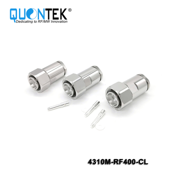Standard connector,4.3-10 Male for RF4000 Cable,Clamp type