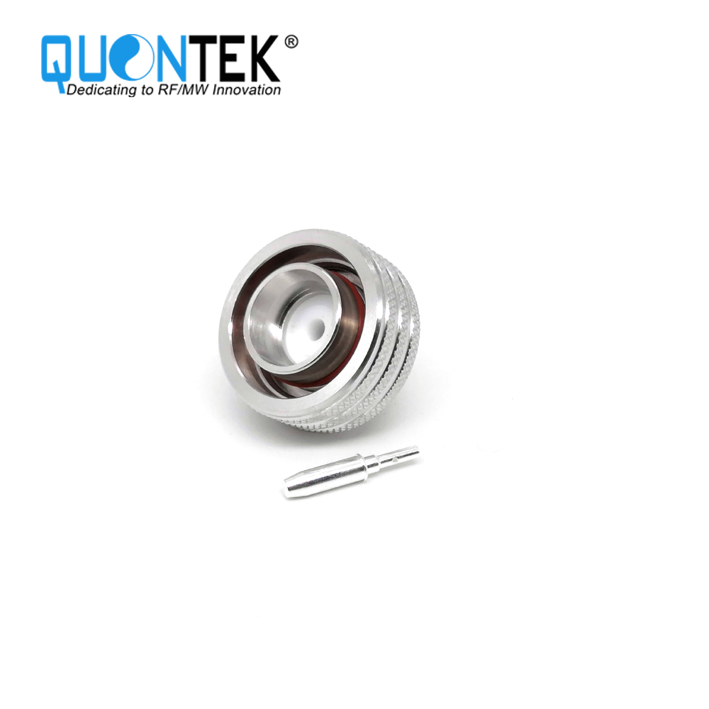 Low PIM Connector,4.3-10 Male Quick Lock for ."141Cable,Solder Type