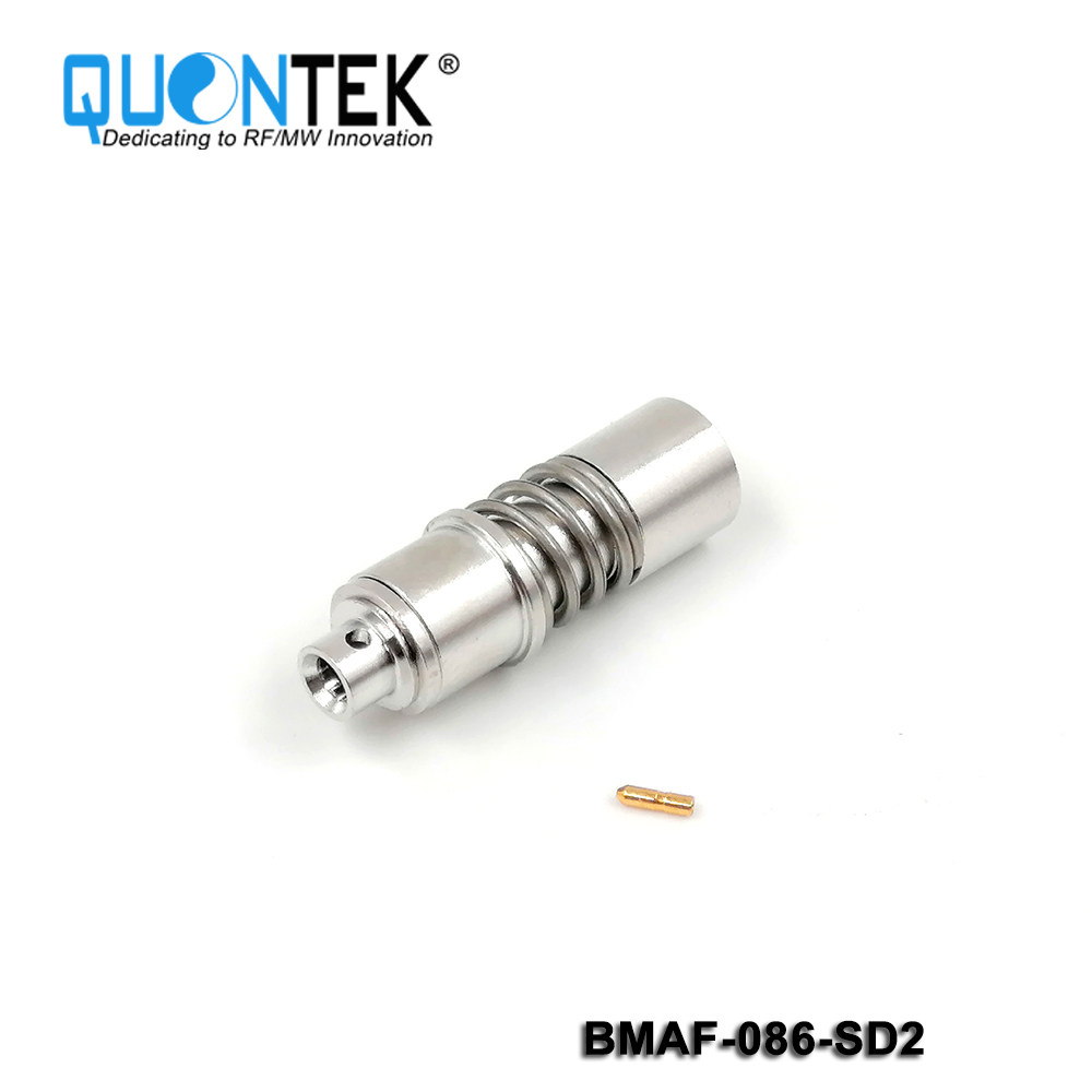 Standard Connctor,BMA floating female for .086"cable,Solder type