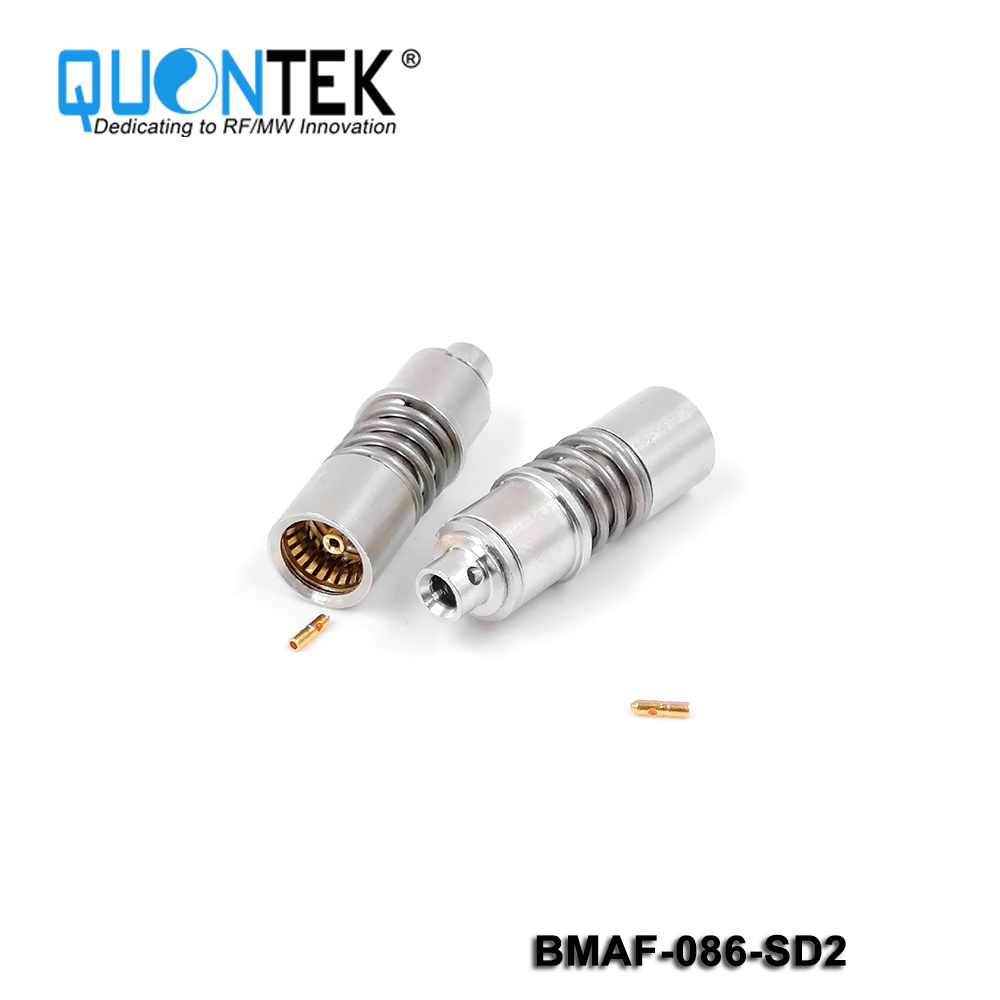 Standard Connctor,BMA floating female for .086"cable,Solder type