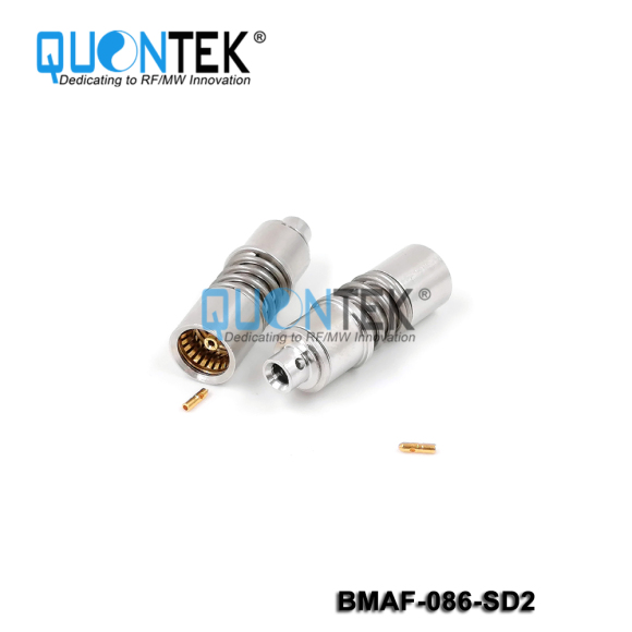 Standard Connctor,BMA floating female for .086"cable,Solder type