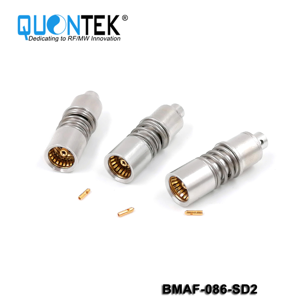 Standard Connctor,BMA floating female for .086"cable,Solder type