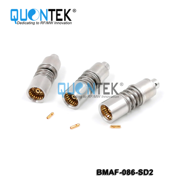 Standard Connctor,BMA floating female for .086"cable,Solder type