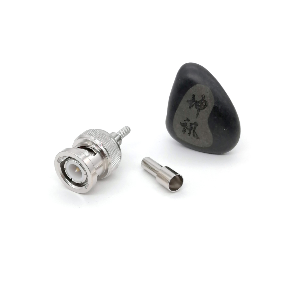 Standard connector,BNC male for RG316,RG174,LMR100 cable