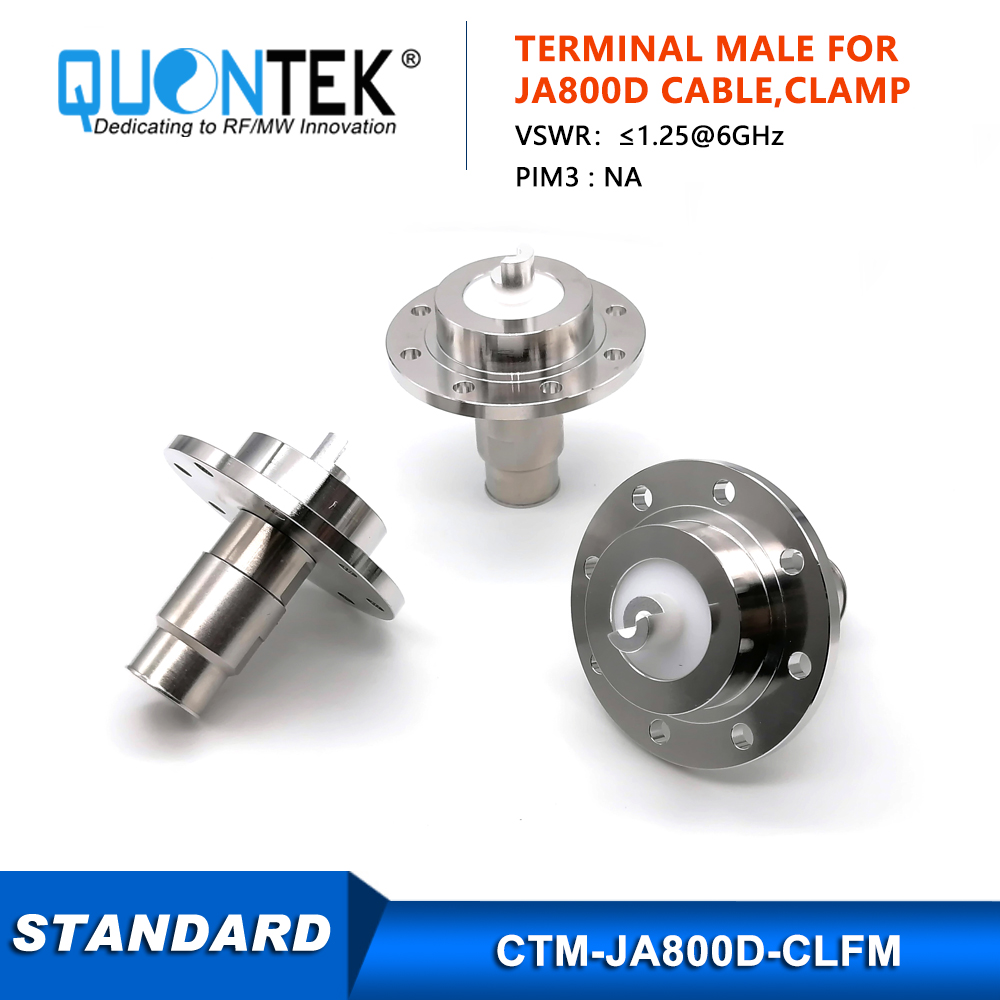 Standard Connector,Cable Terminal male,Flange mounted,for JA800D cable,clamp type