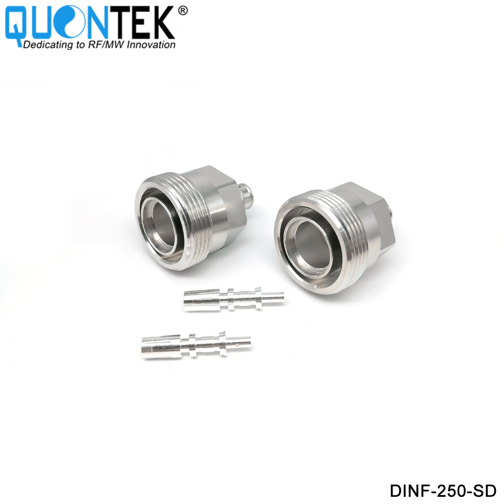 Low PIM Connector,DIN female,.250“/RG401/SPP250 cable