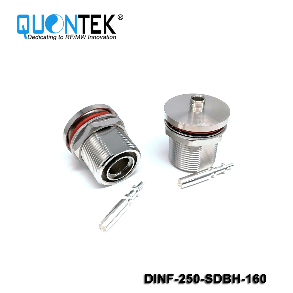 Low PIM Connector,DIN BH female,.250“/RG401/SPP250 cable