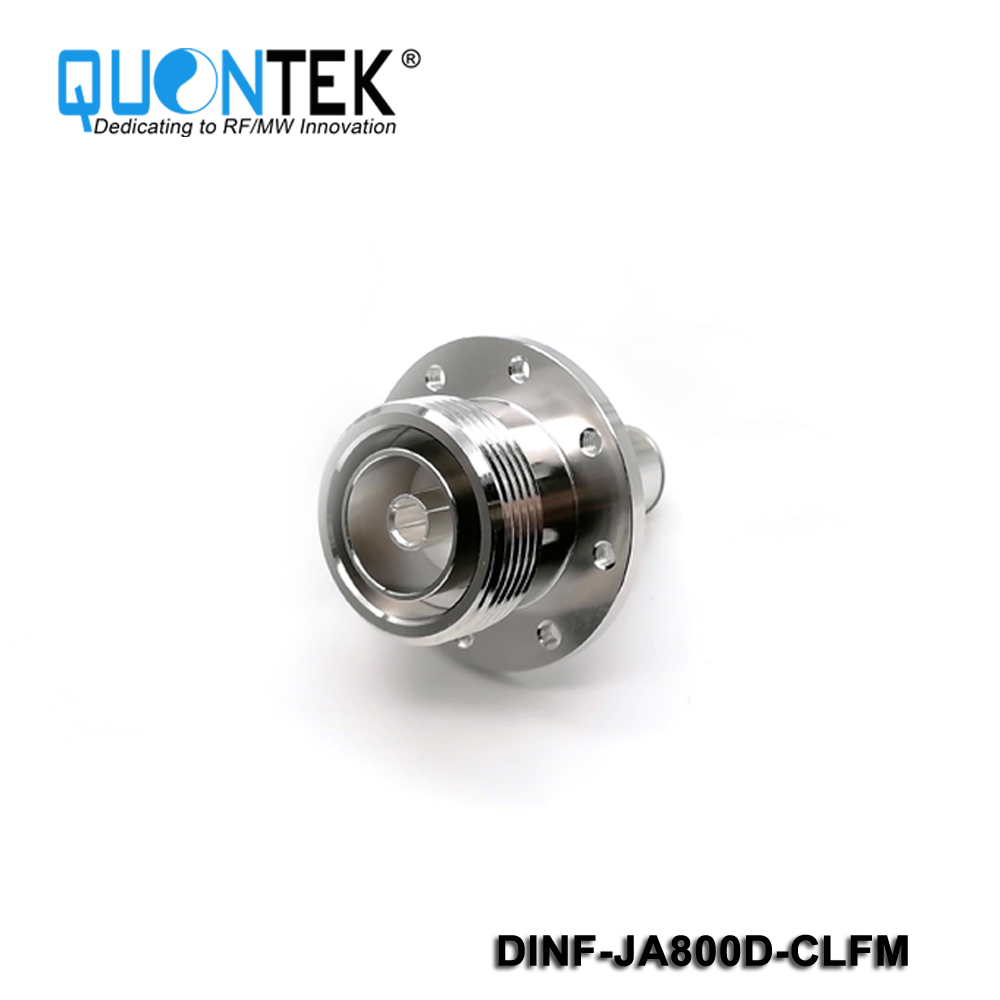 Standard Connector,DIN female,Flange mounted,for JA800D cable,clamp type