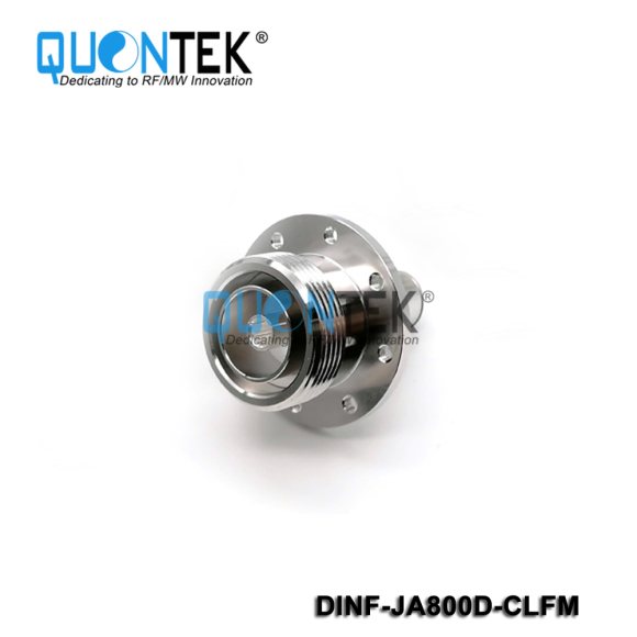 Standard Connector,DIN female,Flange mounted,for JA800D cable,clamp type