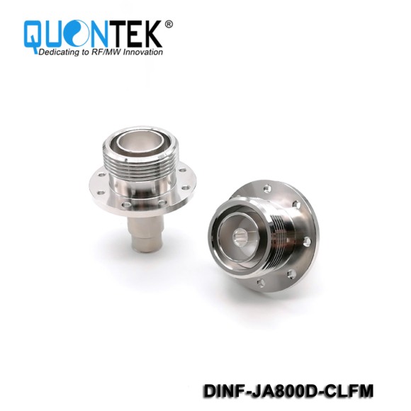 Standard Connector,DIN female,Flange mounted,for JA800D cable,clamp type