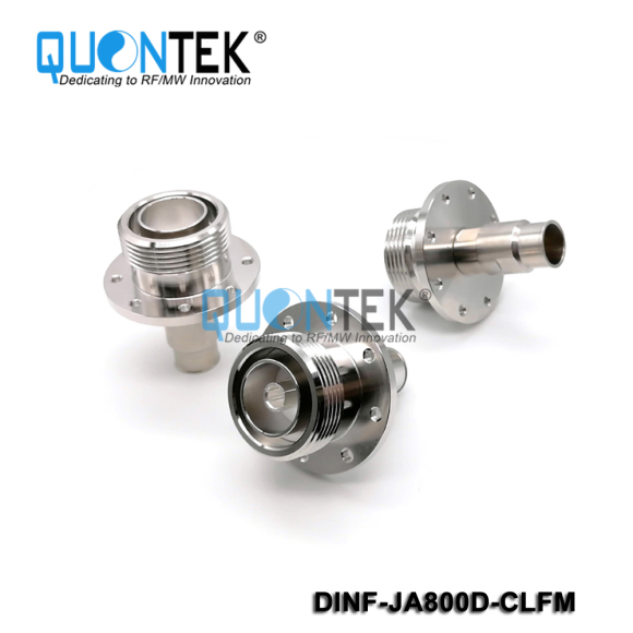 Standard Connector,DIN female,Flange mounted,for JA800D cable,clamp type