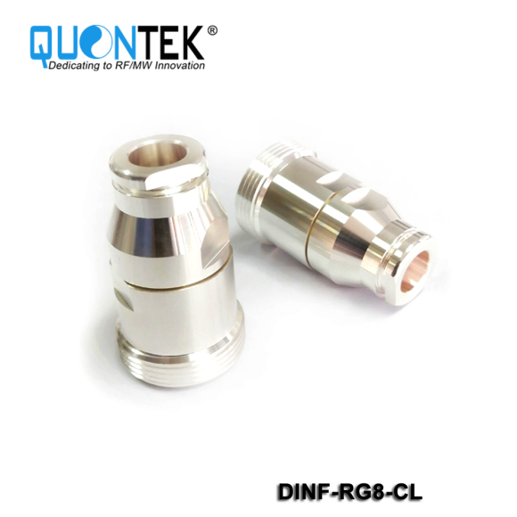 Standard Connector,DIN Female,RG8/RG9/RG213/RG214/RG393 Cable,Clamp Type