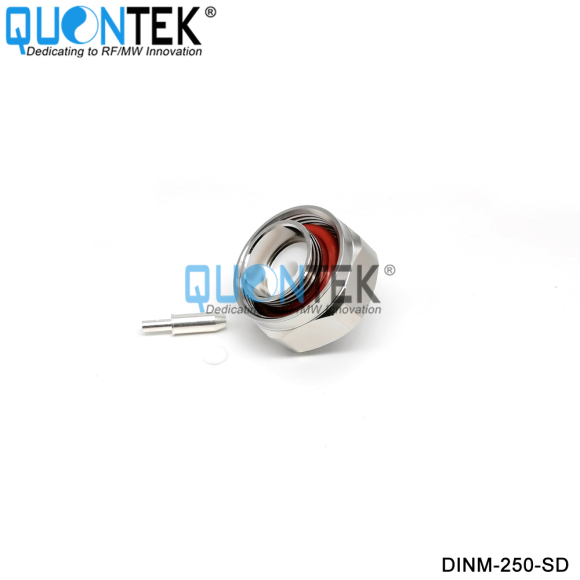 Low PIM Connector,DIN male,.250“/RG401/SPP250 cable