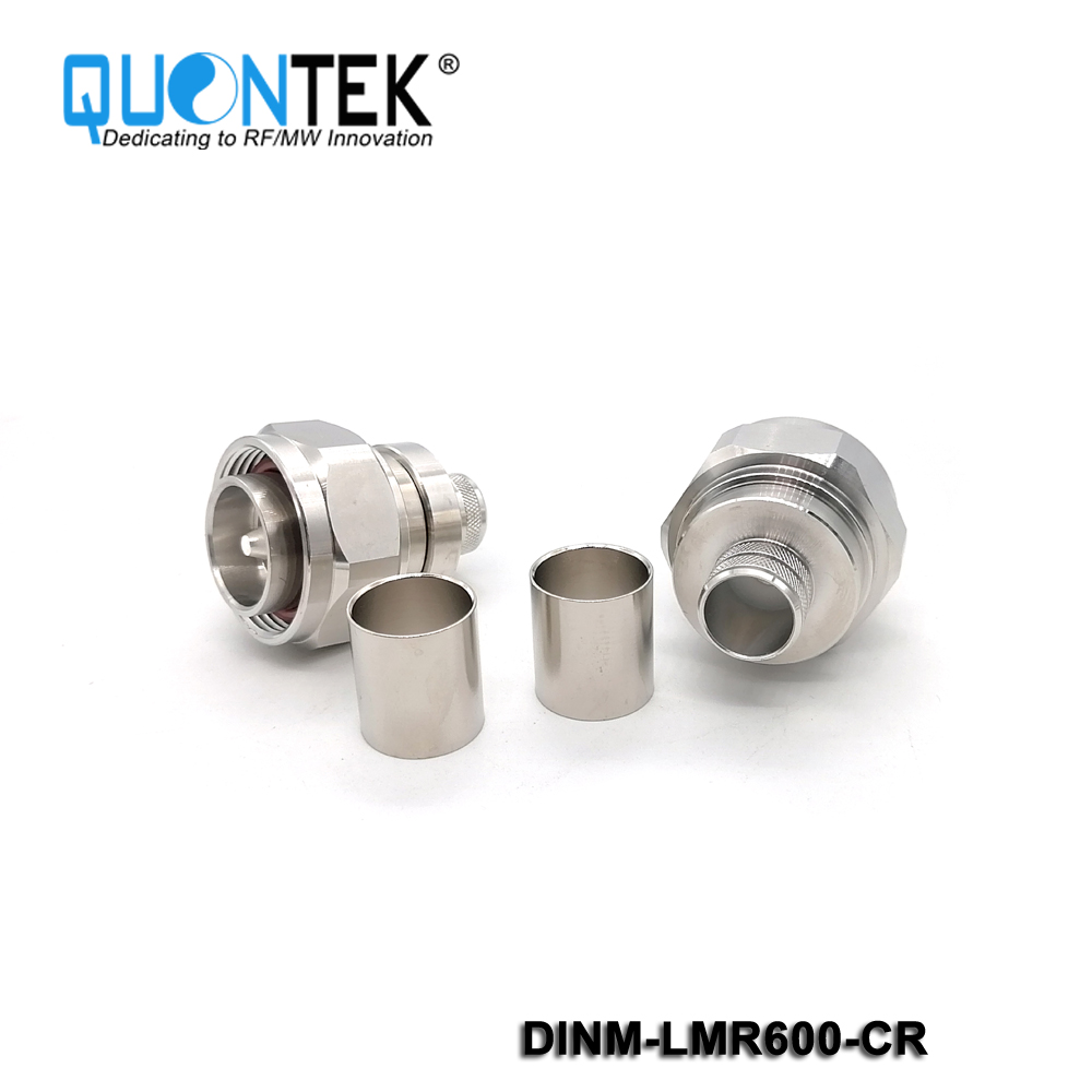 Standard Connector,DIN male for LMR600 cable,Crimp type