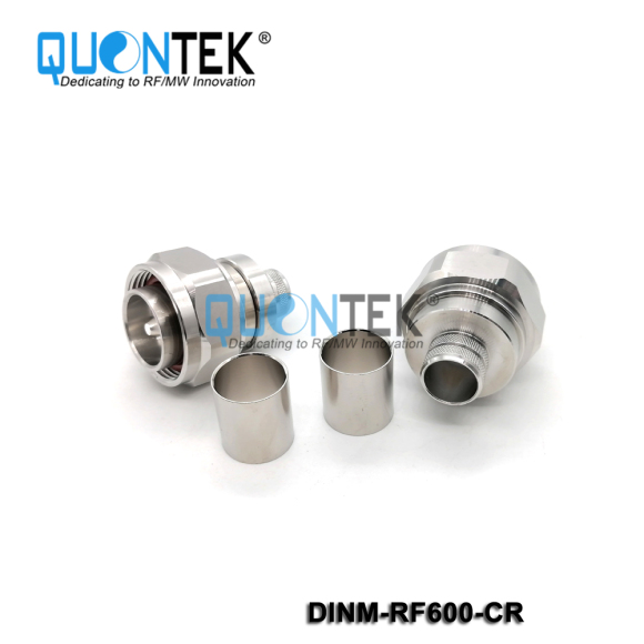 Standard Connector,DIN male for RF600 cable,Crimp type