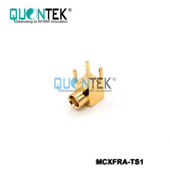 Standard Connector,MCX female,PCB through hole solder type