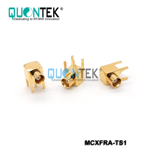 Standard Connector,MCX female,PCB through hole solder type