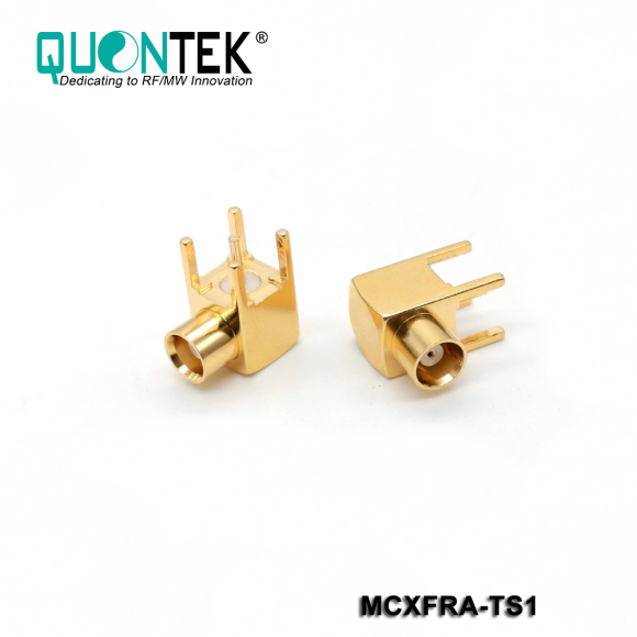 Standard Connector,MCX female,PCB through hole solder type