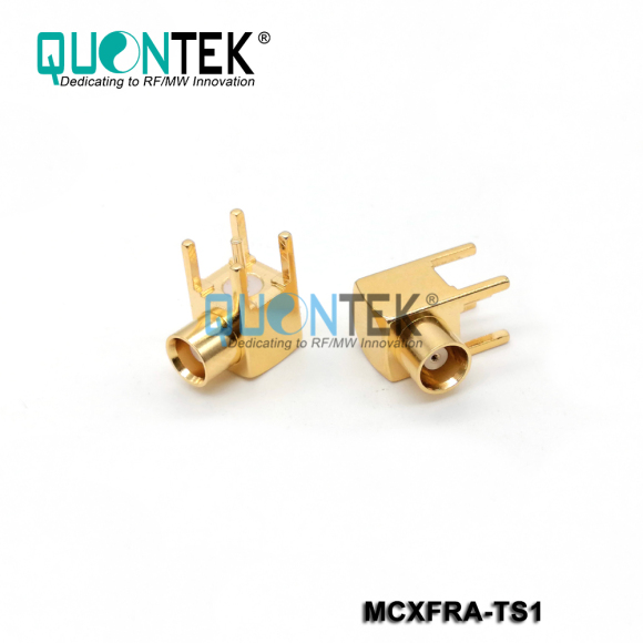 Standard Connector,MCX female,PCB through hole solder type