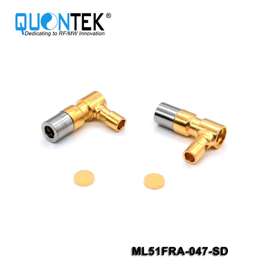 Standard connector,ML51 RA Female,for .047" cable